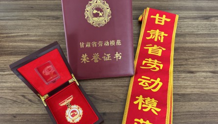 甘肅物流集團吳消滔同志獲評“甘肅省勞動模范”